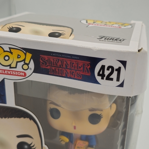 Funko POP! Stranger Things Eleven with Eggos #421 Vinyl Figure - Picture 2 of 9